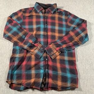 Rodd‎ & Gunn Shirt Mens Small Multicolor Plaid Button Down Long Sleeve Cotton